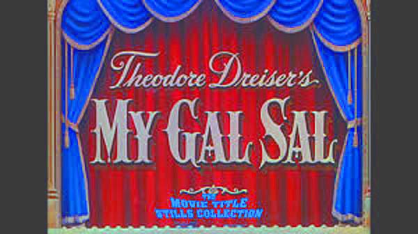 My Gal Sal intro